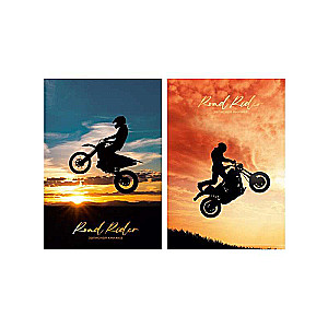 A6 Notepad, 120 sheets. BIKE TRICKS