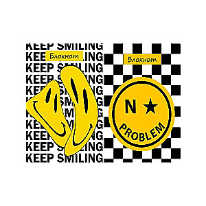 A7 Notebook 48 sheets. CLASSIC SMILEYS