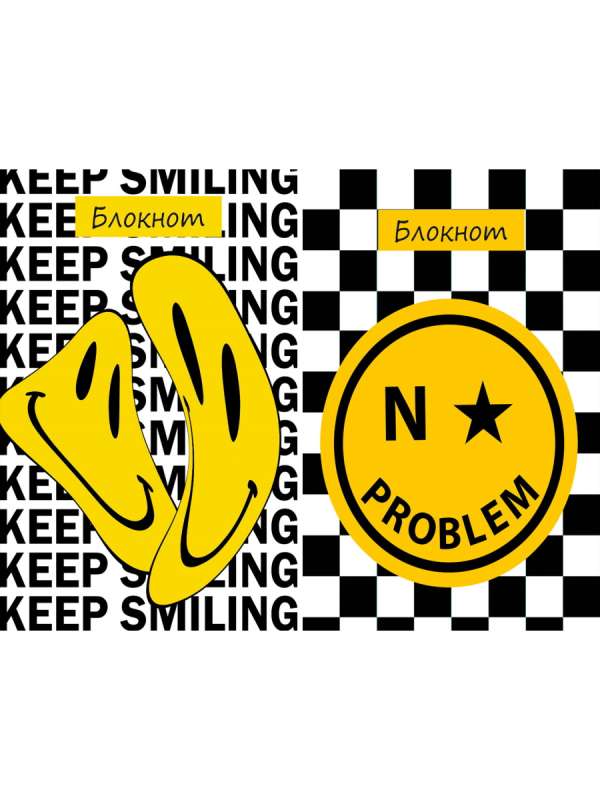 A7 Notebook 48 sheets. CLASSIC SMILEYS