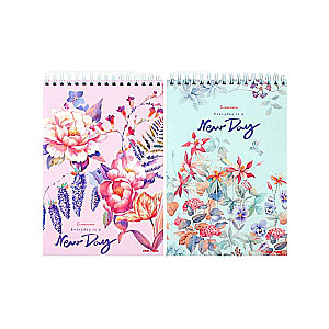A5 Notepad 60s. DELICATE FLORISTRY - 3
