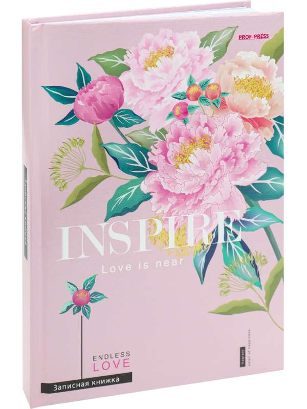 A5 Notebook 160 sheets, LOVE FOR FLORISTRY