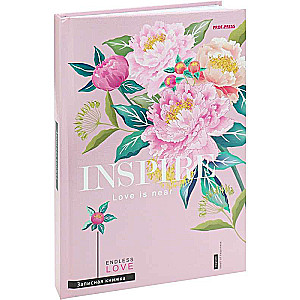 A5 Notebook 160 sheets, LOVE FOR FLORISTRY