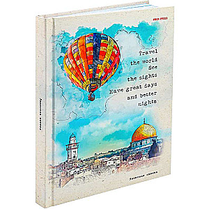A5 Notebook 160 sheets, JOURNEY ON A GLOBE