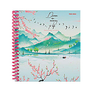 A6 Notebook 80 sheets GENTLE LANDSCAPE - 1
