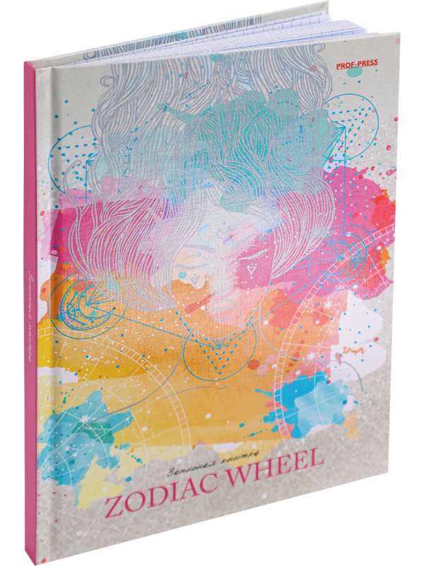 A5 Notebook 80 sheets. GIRL ESOTERIC