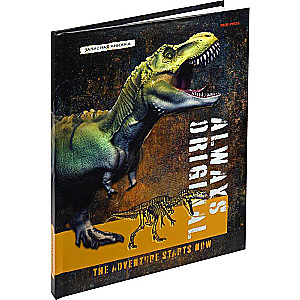 A5 Notebook 80 sheets, HUGE T-REX