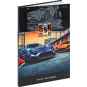 A4 Notebook 120 sheets. CARS FOR WINNERS
