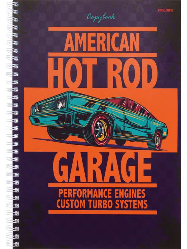 Notebook GRID A4 96 sheets AMERICAN OILCRAFT