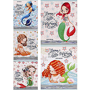 Notebook CHECKERED 48 sheets. LITTLE MERMAID