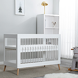 Children's crib LPK750 size 120*60, white
