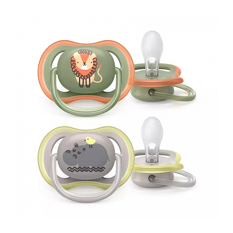 Philips Avent pacifier Ultra Air deco, 6-18M 2 pcs, for boys