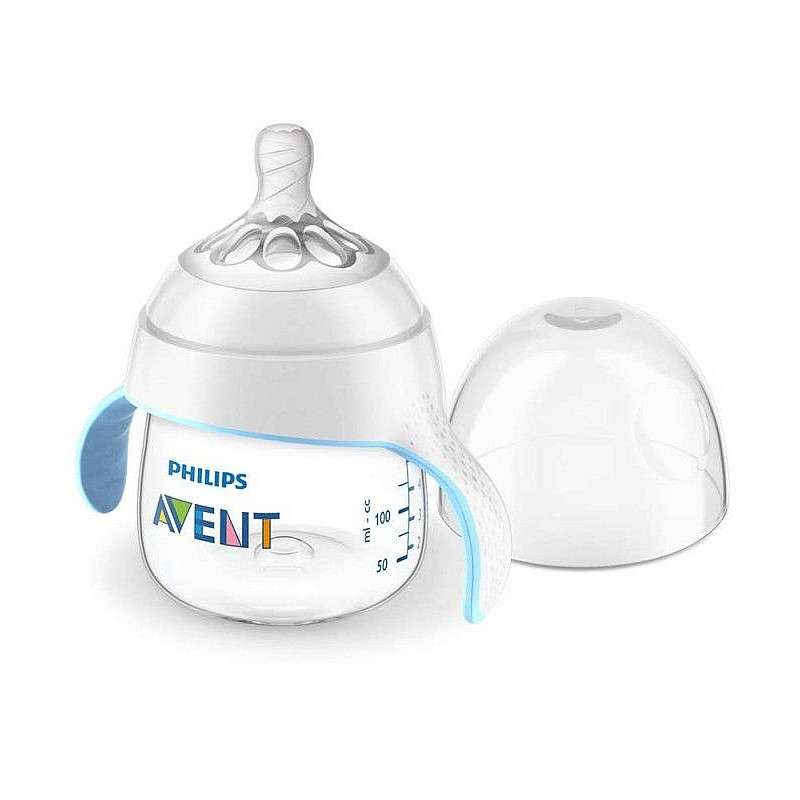 Philips Avent Natural training cup 150 ml, medium flow nipple 4m+