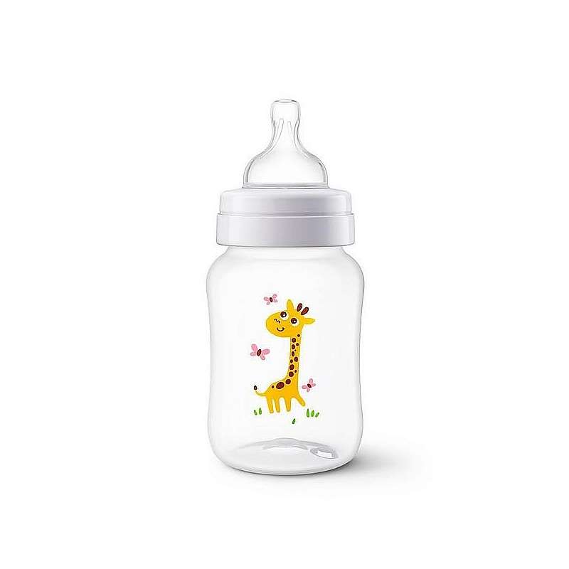 Philips Avent Anti-colic Bottle 260 ml, 1M+ Giraffe