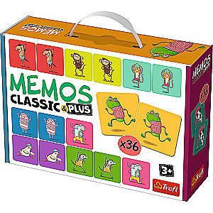 Board Game - Memo Classic Plus. Sounds and Movements