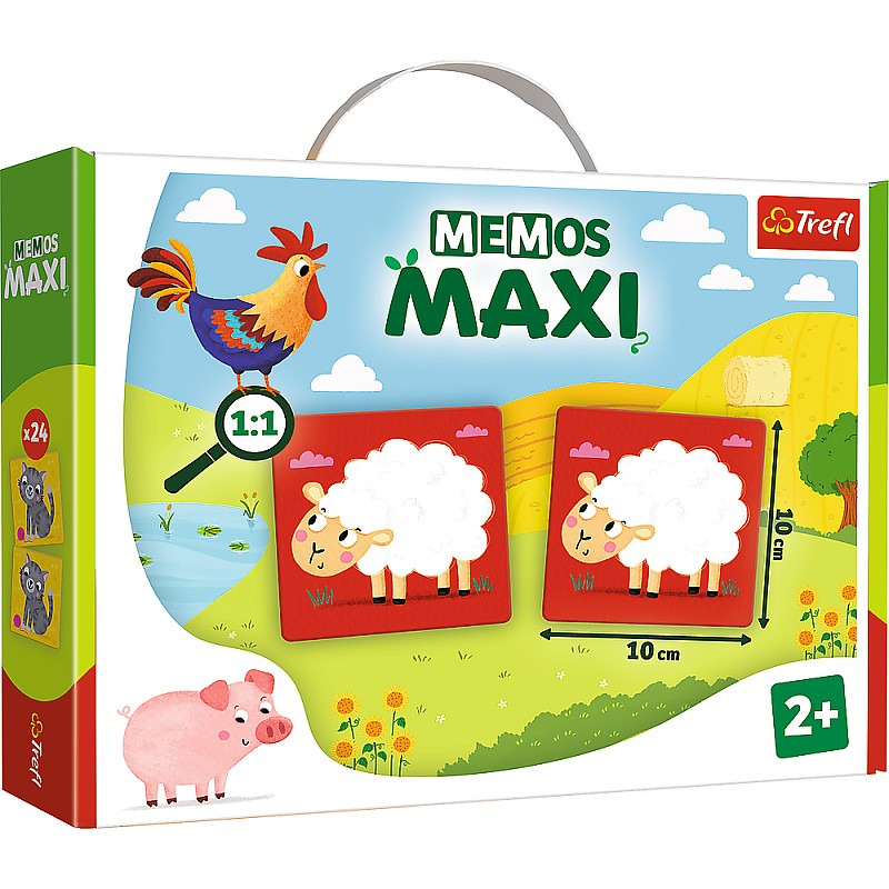 Lauamäng - Memos maxi. Taluloomad