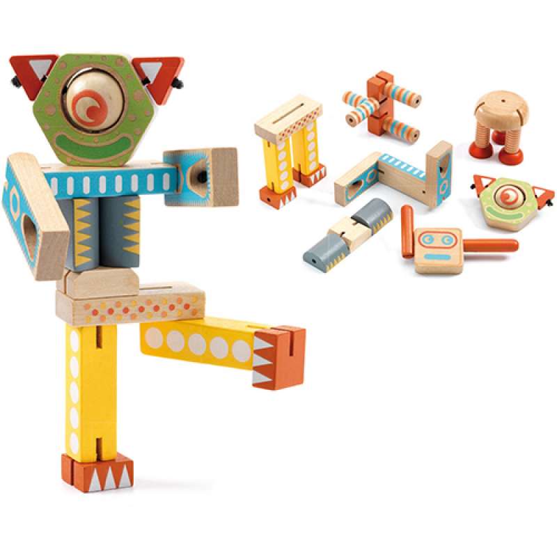 Wooden Constructor - Robots