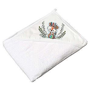 TEGA BABY Hooded Towel 100*100 cm.