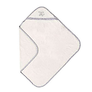 Bamboo towel with hood 100x100cm.