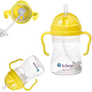 B.BOX drinking cup with straw, 240 ml.