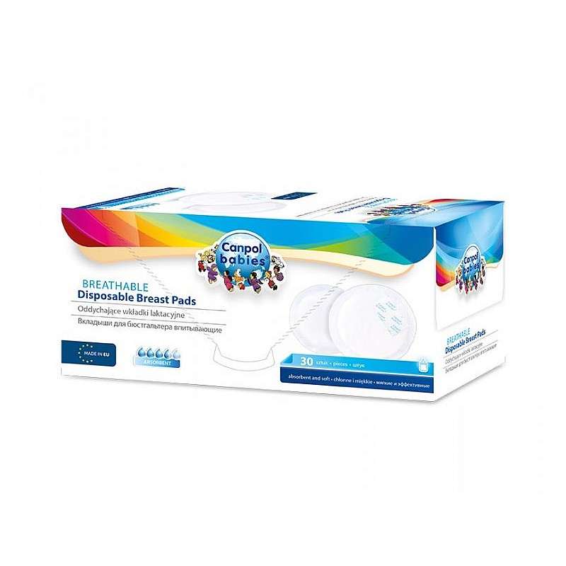 CANPOL BABIES Basic Breast Pads 30pcs.