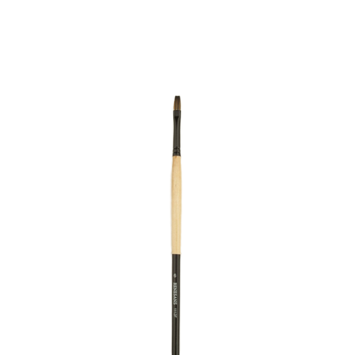Synthetic Brush 6 RENESANS Flat Round