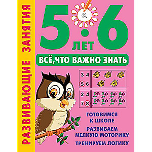 Developing Activities. Everything You Need to Know. 5-6 Years
