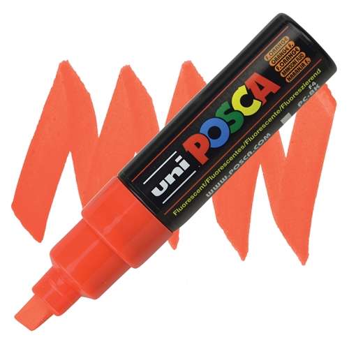 Water-based marker UNI Posca PC-8K orange