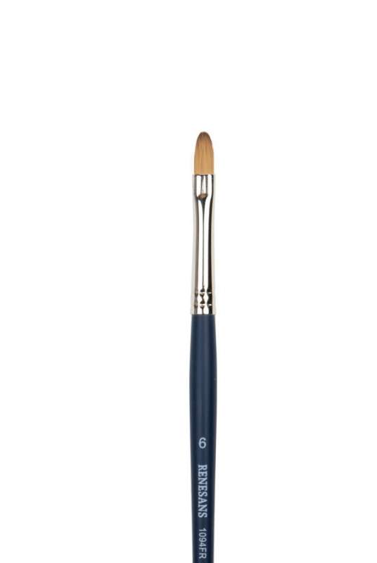 RENESANS synthetic brush, flat 6