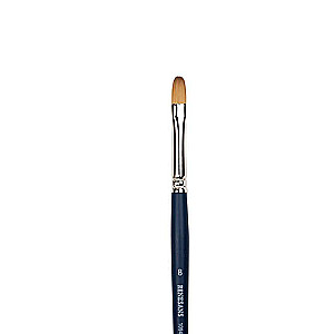 RENESANS synthetic brush, flat 8