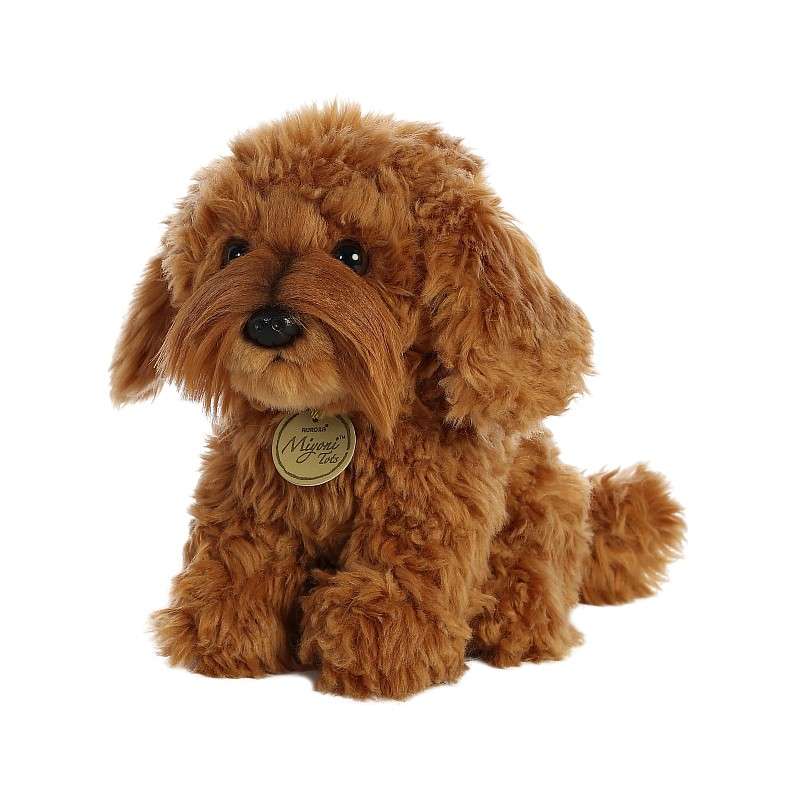 AURORA Soft Toy Labradoodle, 18 cm.