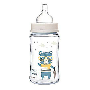 CANPOL BABIES anti-colic bottle with wide neck 240ml Easy StartBONJOUR PARIS 35/232_blu