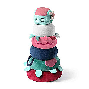BABYONO Developing Toy – Dream Mill Pyramid