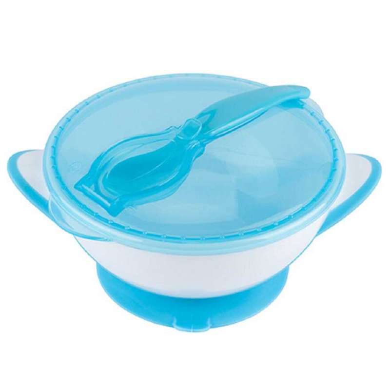 BABYONO Plate with Spoon and Suction Cup