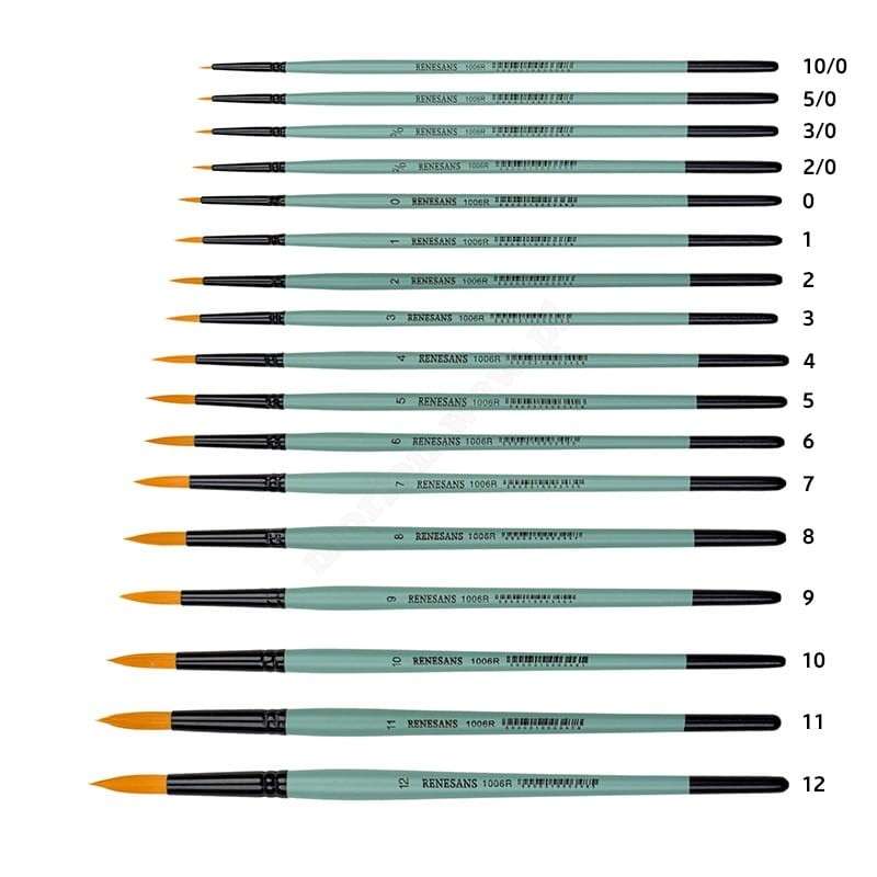Synthetic Brush 2 RENESANS Round/Tapered