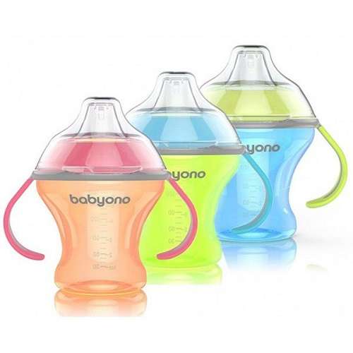 BABYONO Soft Spout Cup