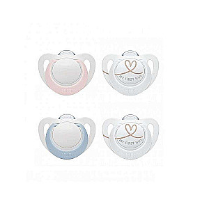 NUK Silicone Pacifier STAR 0-2 months