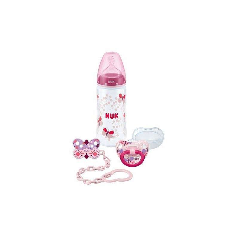 NUK First Choice PP Bottle 300ml with Silicone Nipple 0-6m