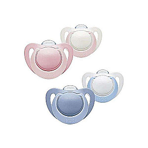 Pacifier GENIUS 0-6 m. 2 pcs.