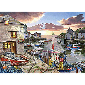 Paint by Numbers 30x40 cm Fisherman's Village