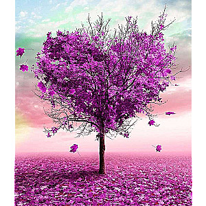 Paint by Numbers 30x40 cm Tree of Love