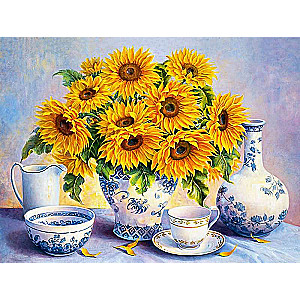 Paint by numbers 30x40 cm Sunny bouquet