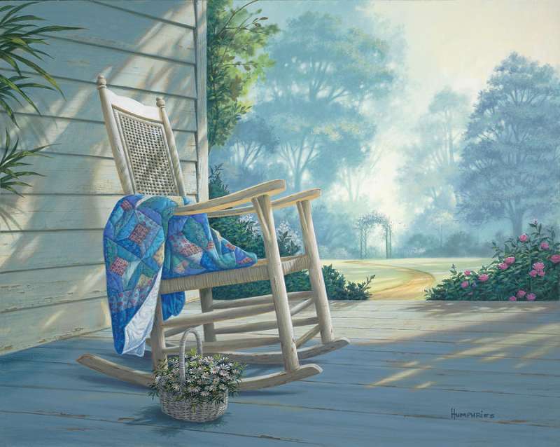 Paint by numbers 30x40 cm Rocking Chair