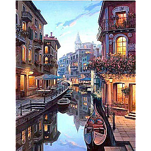 Numbered Paintings 30x40 cm Venice