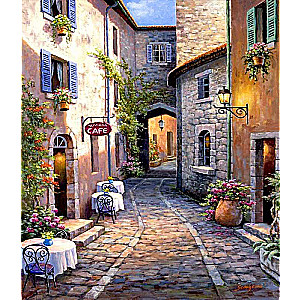 Diamond Mosaic 30x40 cm Old Town, 26 colors, round 4