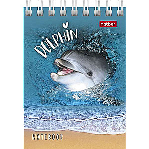 Notepad 40 sheets A7f grid - Underwater World