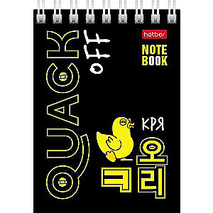Notebook 60 sheets A7f grid - Duck Tales