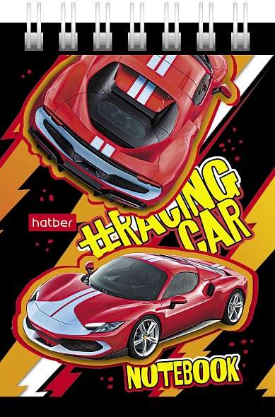 Notebook 40 sheets A7f - Cars