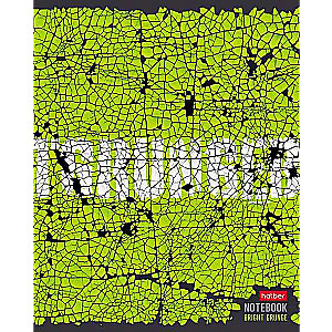 Notebook 96 sheets A5 grid - Bright Grunge