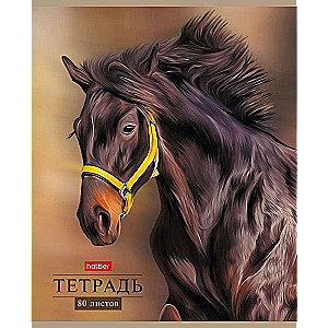 Notebook 80 sheets A5 format LINE - Wild World