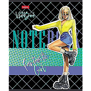 Notebook 60 sheets A5 with grid - Zoomer-girl